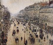 Camille Pissarro the morning the streets of Sweden oil painting artist